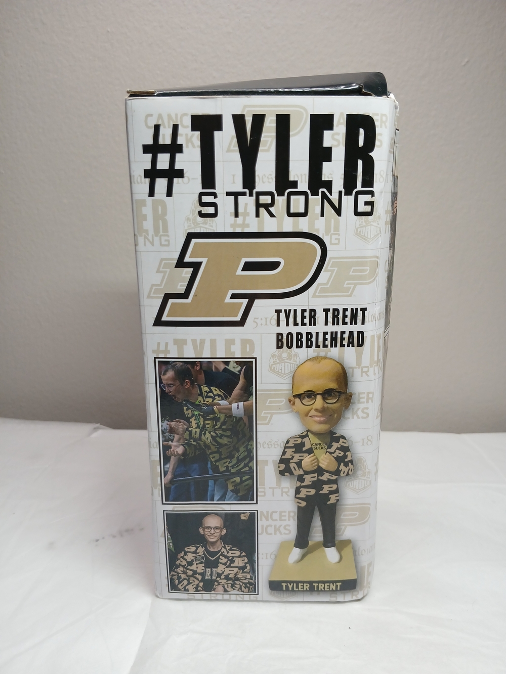Purdue Tyler Trent Bobblehead – Black & Gold Collector Figure